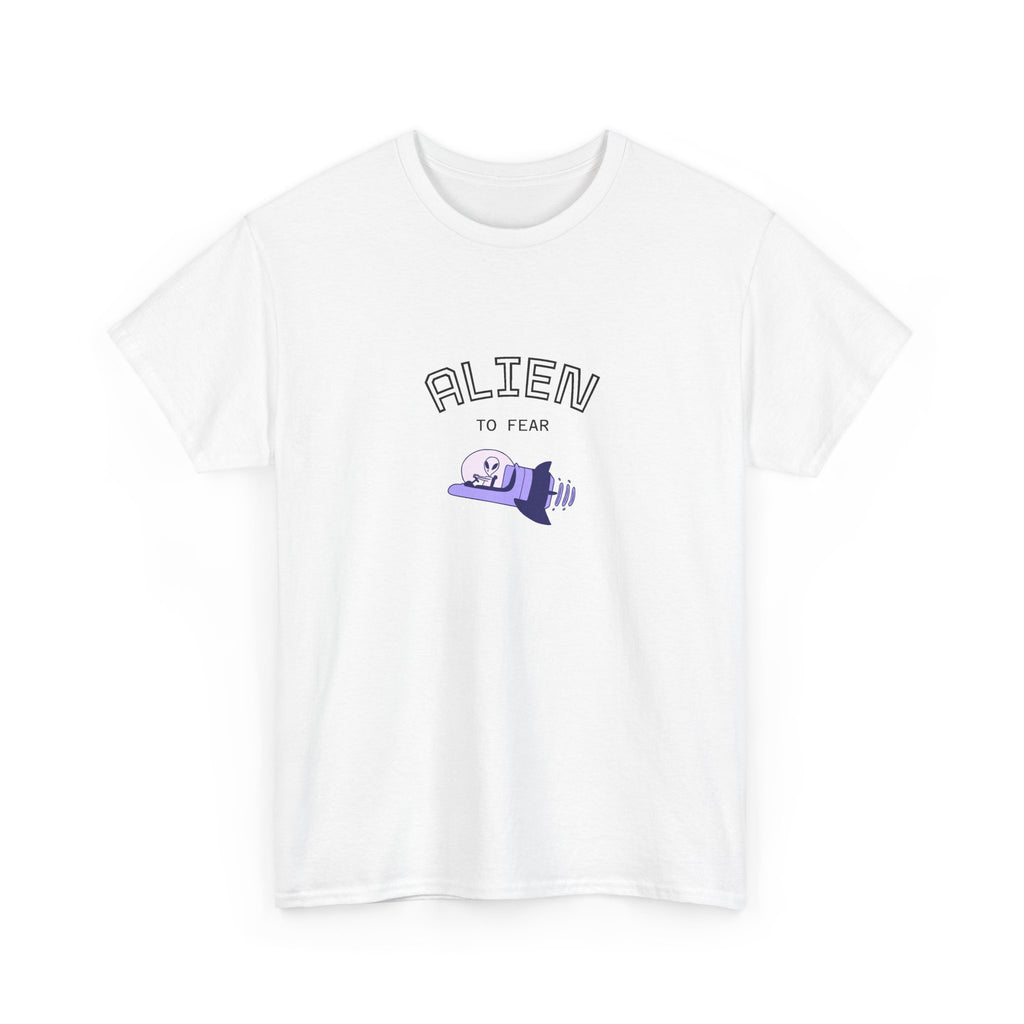 "Alien to Fear" Unisex Heavy Cotton Tee